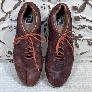 Foot Joy Versaluxe Men's Leather Brown Golf Shoes